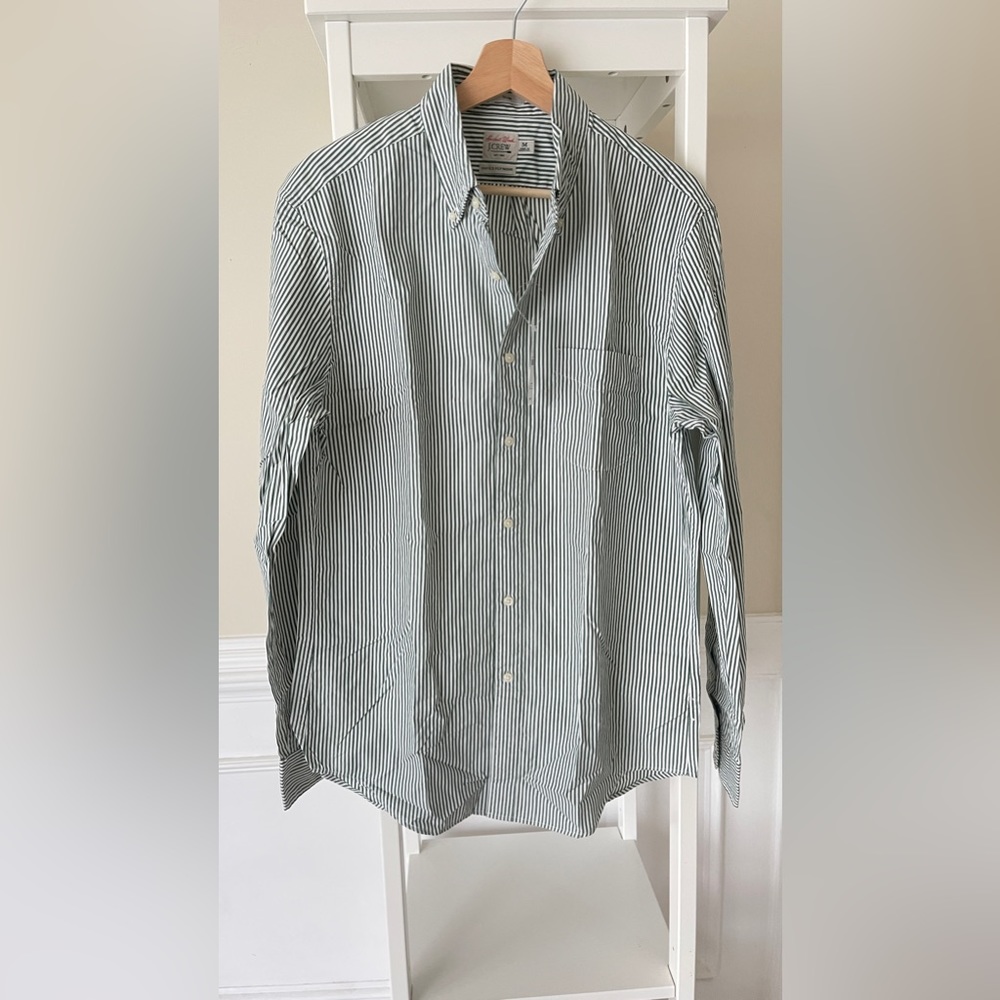 Jcrew 100% Cotton Shirt, New. Slim M